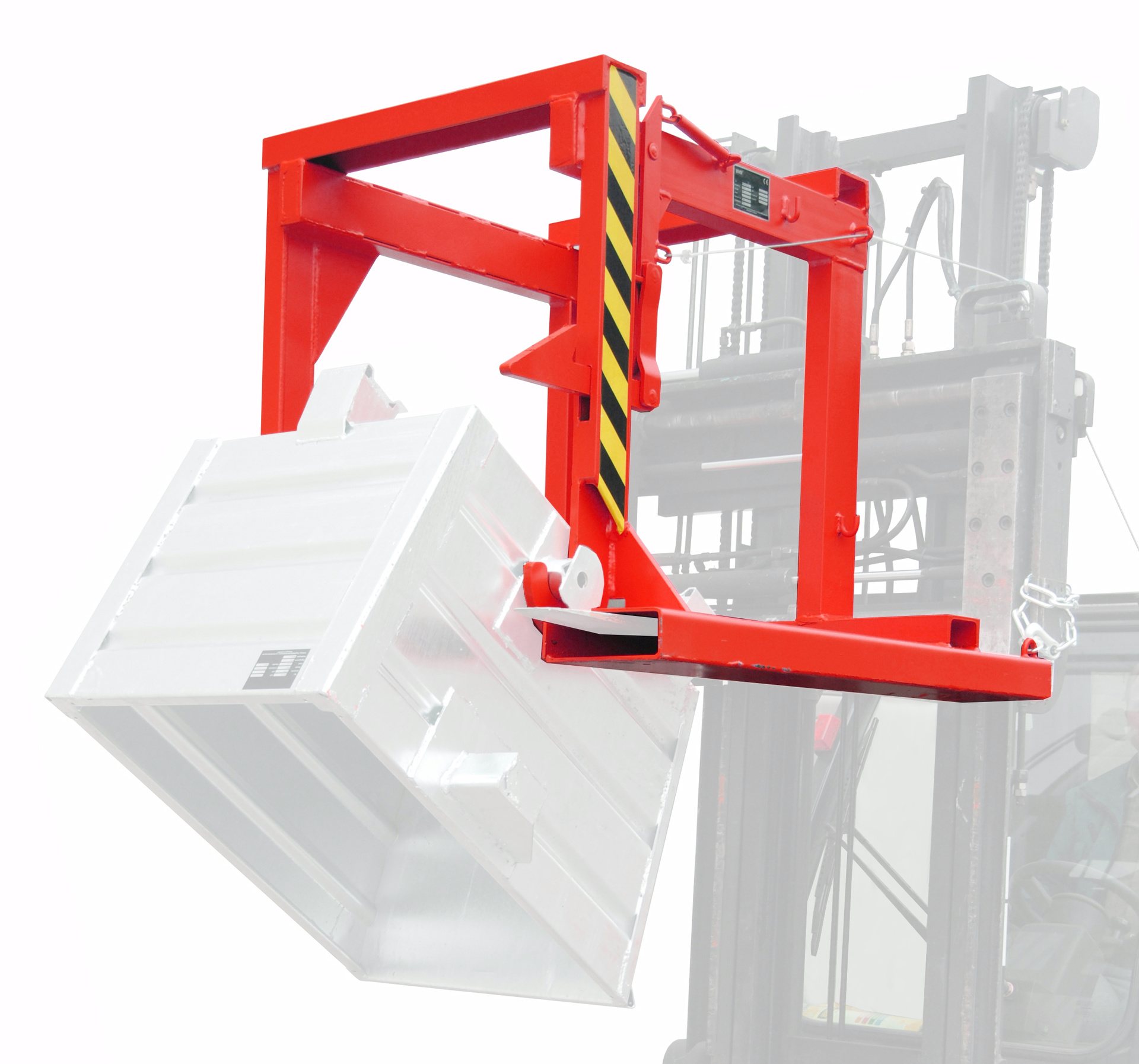 Traverse für Stapelkipper Typ BST-U RAL 3000 Feuerrot